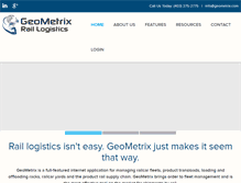 Tablet Screenshot of geometrix.com
